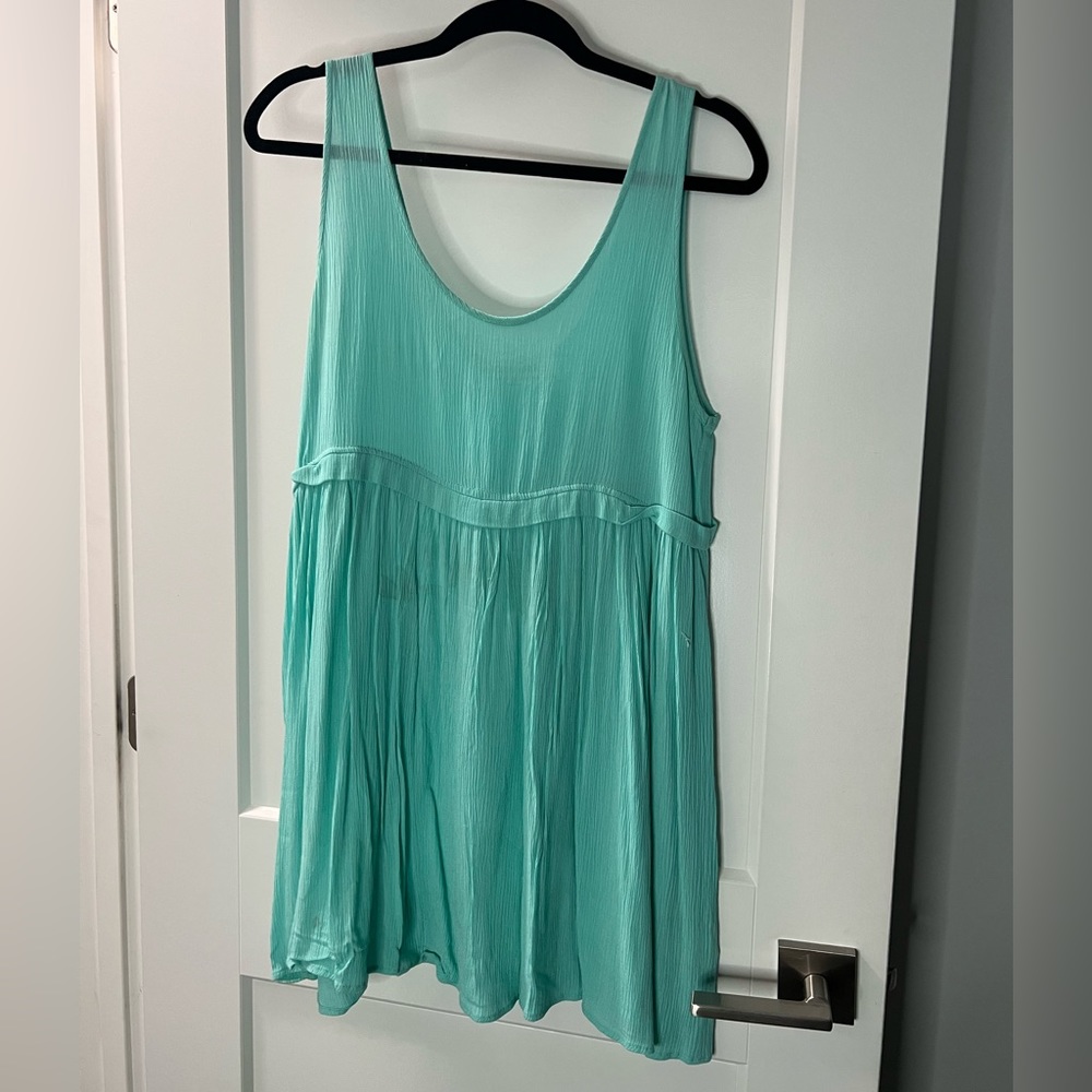 Turquoise Flowy Dress